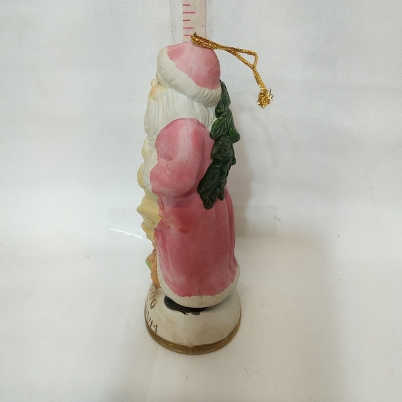 𝅺vintage Old World Santa Claus Ceramic Christmas Holiday Figurine 1900 Belgium - Picture 4 of 8